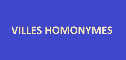 Les homonymes (3)