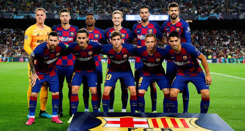 Les anciennes gloires du Barça