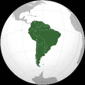 Drapeaux des pays et des îles d'Amérique du Sud