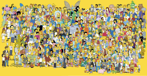 Les personnages des Simpsons
