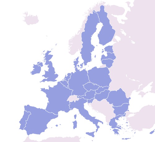 3D - European Union Countries and Capitals
