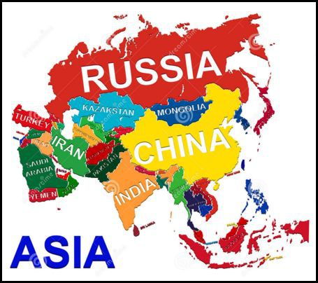 Pays d'Asie