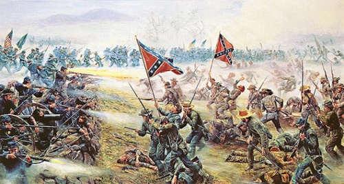 The civil war/La guerre de sécession
