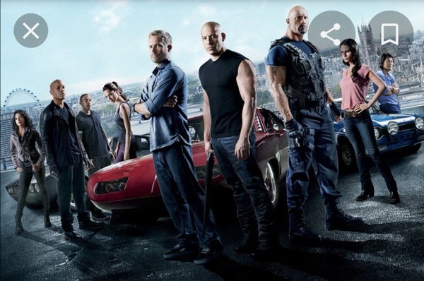 Fast and furious 6/7/8
