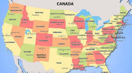 Les villes des Etats Unis et leurs Etats