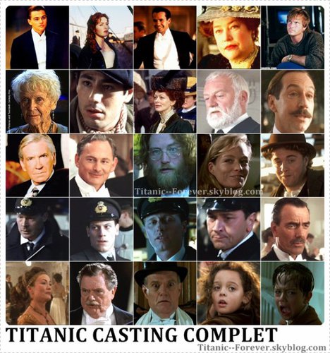 Titanic - personnages