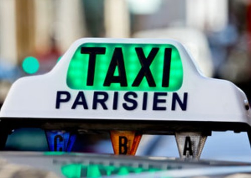 Taxi Parisen UV3 Monuments