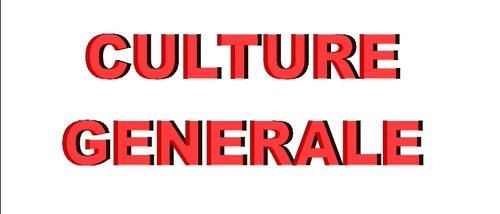 Culture générale (20) - 5A