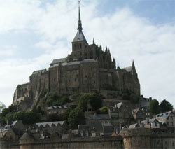 Vive les vacances (Le Mont Saint-Michel) .