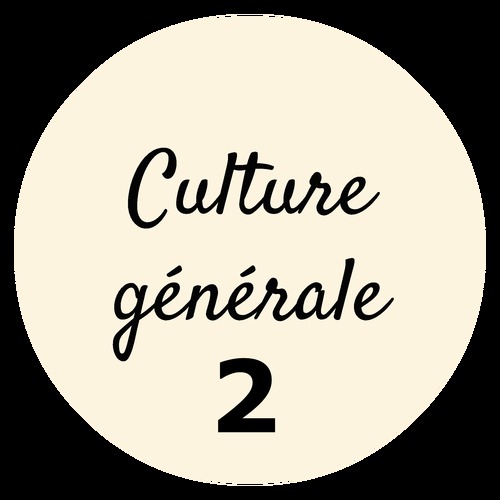 Culture Générale 2