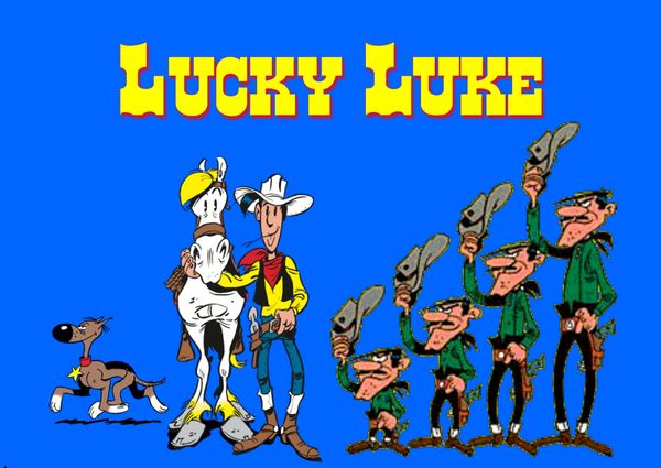 Tintin ou Lucky Luke - 8A