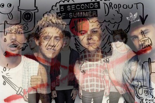 One Direction and 5 Second Of Summer