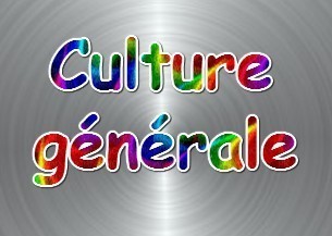 Culture générale  - 14A