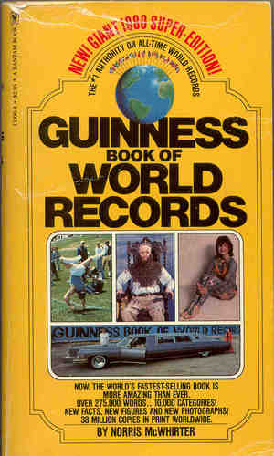 Les records inouis du livre Guiness