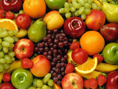 Les fruits en anglais.