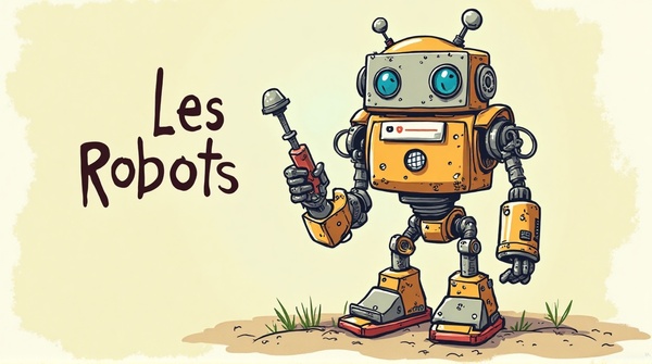 Autour des robots dans les fictions, pubs TV ... (1) - 18A